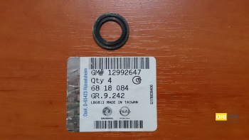 Кольцо уплотнительное шланга отопителя салона (6818084), GM, 00283050