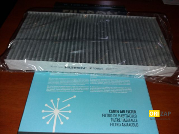 Фільтр салона вугільний FILTRON (K1081A), Неоригінальний виробник, 00337070