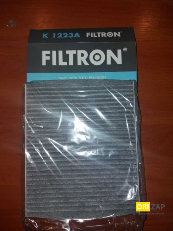 Фільтр салона вугільний FILTRON (K1223A), Неоригінальний виробник, 00337074