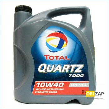 Total Quartz Diesel 7000 10W40 5L, Total, 148646
