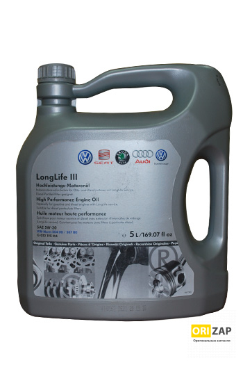 VW Longlife III 5W30 5L, Volkswagen, G052195M4