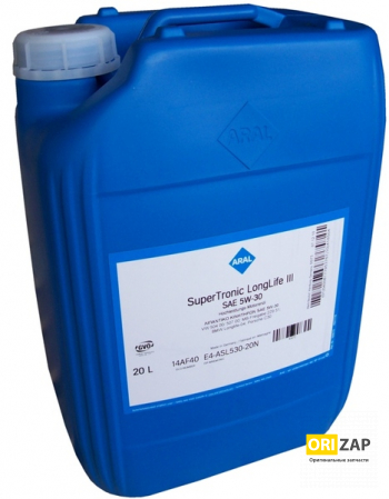 Aral SuperTronic LongLife III 5W30 20L, Aral, 15C311