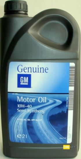 GM Semi Synthetic 10W40 2L, GM, 1942044