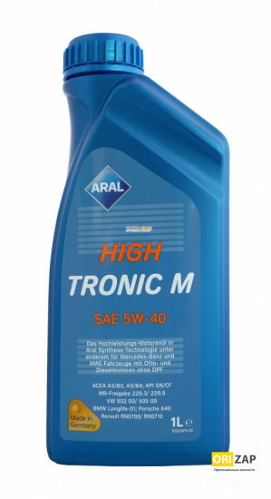 Aral High Tronic M 5W40 1L, Aral, 21407