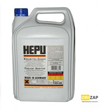 Hepu Антифриз концентрат синий 5L, HEPU, P999G11-5L