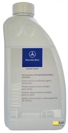 Mercedes Антифриз концентрат MB325.0 1.5L, Mercedes, A000989082510