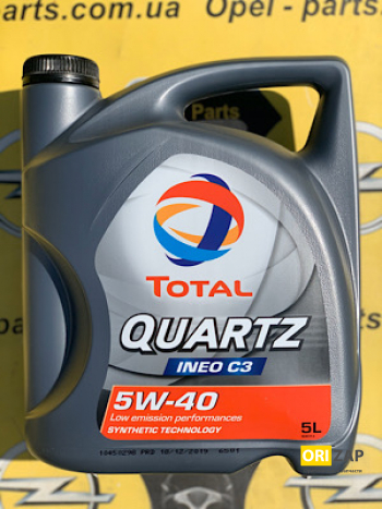 Total Quartz Ineo C3 5W40 5L, Total, 213103