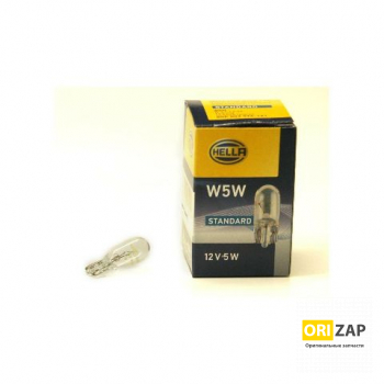 Лампа габарита 12V/5W HELLA (8GP003594-121), Неоригінальний виробник, 10000285