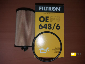 Фільтр масляний Z14XEP, A16XER, A18XER с 2006 FILTRON (OE648/6), Неоригинальный производитель, 10000350