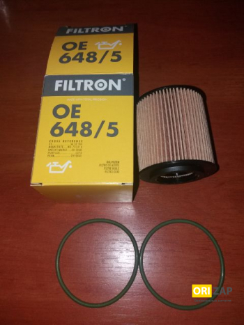 Фільтр масляний Z19DTH FILTRON (OE648/5), Неоригинальный производитель, 10000515