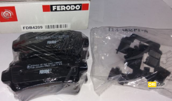 Колодки гальмівні задні FERODO (FDB4209), Неоригинальный производитель, 10004011